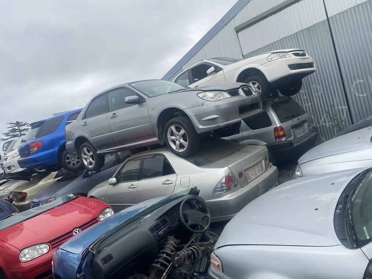 Crash-damaged car bought for cash